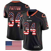 Nike Bears 34 Walter Payton Black USA Flag Fashion Limited Jersey Dyin,baseball caps,new era cap wholesale,wholesale hats